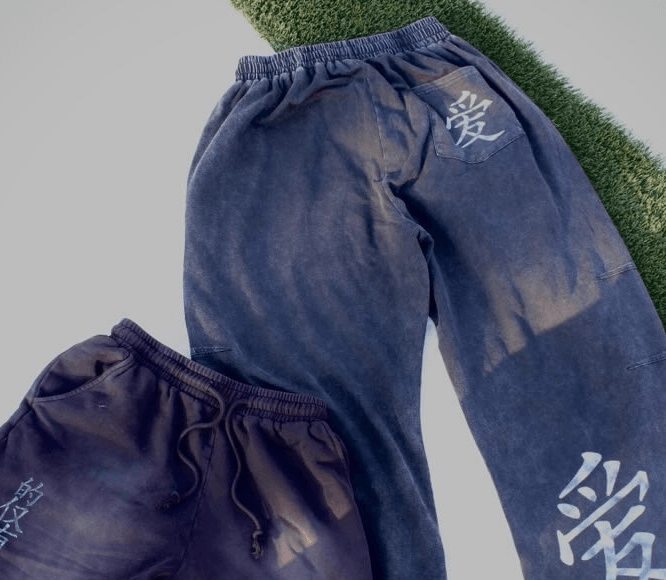 Two cotton sweat pairs, studio